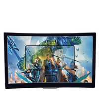 Dropshipping New 14 Inch Flexible Desktop Folding HD Video Holder Stand 3D Enlarged Curved Mobile Phone Screen Magnifier Eye