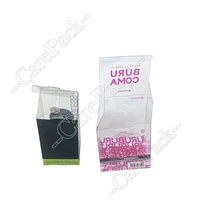 Boîte d'emballage de cadeau en PVC pour cils, impression personnalisée, pliable, Transparent, PET, Standard, cosmétique, bigoudi