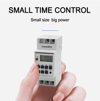 Temporizador Digital LCD Mini con Función de Programación Semanal, Interruptores de Tiempo para la Industria Eléctrica