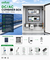 Boîtier de Combinaison Solaire DC AC Personnalisé EBASEE avec ATS (Commutateur de Transfert Automatique) et Solution de Protection PV Intégrée