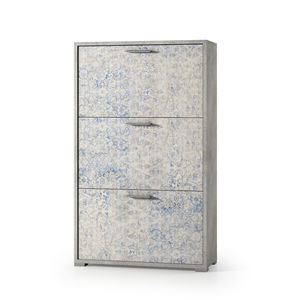 Zapatero de madera para el hogar, moderno armario de madera para almacenamiento - Product Image 1