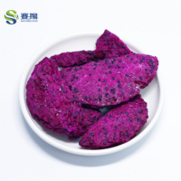 SAIYANG Gefroren Gedroogde Fruit Snack Rode Pitaya Gefroren Gedroogde Drakenvrucht Snack Gefroren Gedroogde Rode Drakenvrucht Schijfjes