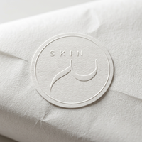 Etiquetas Adhesivas Personalizadas de Alta Gama, con Textura Cóncava y Convexa, Diseño de Árbol, Autoadhesivas, para Embalaje de Papel