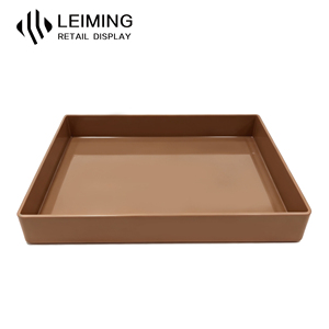 40.5x30.5x5cm Plateau en Resine ABS Exposition Renforce Antiderapant Bord Arrondi Supermarche Viande Fraiche Fruit - Product Image 1