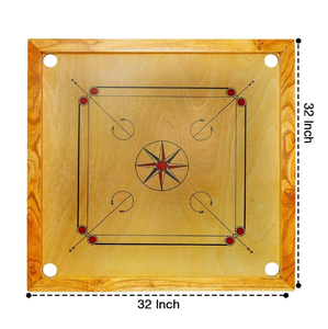 Chất Lượng Cao Bằng Gỗ Máy Tính Để Bàn Carrom Hội Đồng Quản Trị Trò Chơi Thiết Lập Bao Gồm Carom Hội Đồng Quản Trị Và Tiền Xu Cho Đảng Trang Trí - Product Image 3
