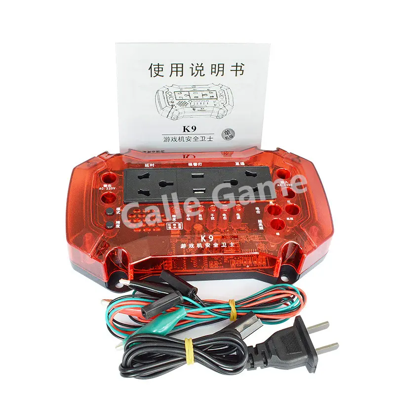 High Quality Anti-Shock Red Color K9 Anti Shock Board Game For Gaming Machines