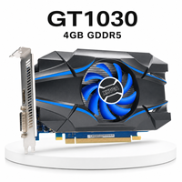 Carte graphique GT1030 4 Go GDDR5 64 bits, carte vidéo DVI 4K GPU pour ordinateur de bureau, PC de jeu, pièces d'ordinateur, GPU 4G