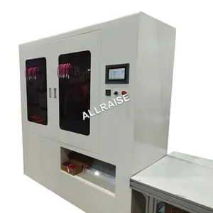 High Speed Ribbon Two Side Tape Sticking Machine Pasting Ribbon Tape Machine Warning Tape Machine