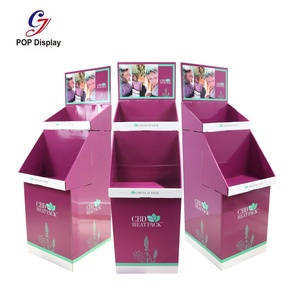 Tùy chỉnh hiển thị các tông đứng Stackable miễn phí đứng giấy bước Snack hiển thị sản phẩm sóng Bìa PDQ đơn vị - Product Image 2