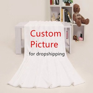 Ném Chăn Đồng Bằng Rắn Sẵn Sàng Bán Hàng Giá Rẻ Siêu Mềm Bán Buôn Tùy Chỉnh Flannel 100% Polyester Dệt Kim Hình Chữ Nhật 2PC - Product Image 6