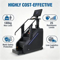 K-FIT Stair Trainer K8 HIIT Vertical Climber, équipement de fitness cardio commercial pour salle de sport