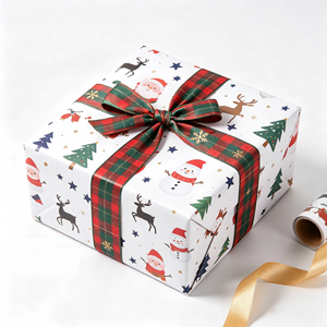 Custom Eco-Friendly Recyclable 70GSM Marble <b>Pattern</b> Art <b>Paper</b> Roll Double-Sided Coated PE Waterproof Digital Printing Packaging - Product Image 4