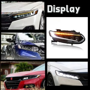 HETOP für Accord Scheinwerfer 2018-<span class=keywords><strong>2022</strong></span> Upgrade im <span class=keywords><strong>Bugatti</strong></span>-Stil DRL-Lampen LED-Autoscheinwerfer Plug-and-Play Zubehör für Honda - Product Image 5