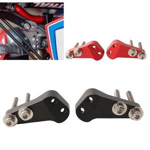 ขายึดแฮนด์กันกระแทกแบบออฟโรด ทำจากอลูมิเนียมอัลลอยด์ สำหรับรถฮอนด้า CRF300L CRF300RALLY CRF250L M KLX250 DTX250 พร้อมแผงป้องกันคอ - Product Image 1