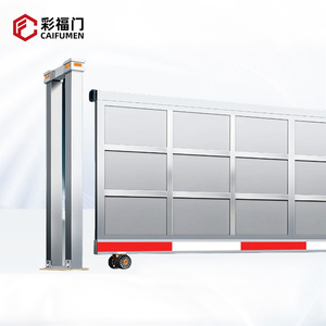 Control remoto automático <span class=keywords><strong>de</strong></span> acero inoxidable para puerta corredera personalizada con tamaño y altura personalizables para empresa <span class=keywords><strong>de</strong></span> fábrica - Product Image 4