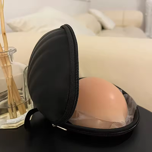 Personnalisé Portable <span class=keywords><strong>Silicone</strong></span> Noir EVA <span class=keywords><strong>Soutien</strong></span>-<span class=keywords><strong>Gorge</strong></span> <span class=keywords><strong>De</strong></span> Stockage <span class=keywords><strong>De</strong></span> Transport Fil Cas Sous-Vêtements Sac À Fermeture Éclair pour <span class=keywords><strong>Soutien</strong></span>-<span class=keywords><strong>Gorge</strong></span> - Product Image 5