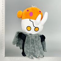 Peluche de personnage de jeu Hollow Knight, chevalier en cape avec épée, en coton PP doux, jouet en peluche très populaire