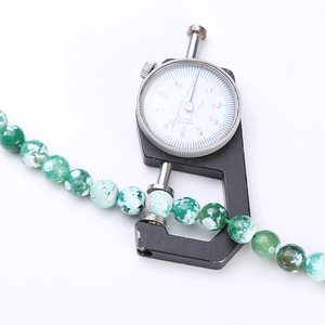 Cuentas de Piedras Preciosas Naturales para la Fabricación de Joyas, Ojo de Gato y Ágata Sueltas de 8 mm y 3 mm de Altura, Certificadas por GIA - Product Image 2