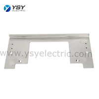 Support en tôle d'acier inoxydable fabriqué sur mesure, découpe laser et pliage, cadre de support métallique, support de quincaillerie industrielle