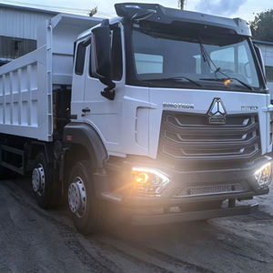 รถบรรทุกดัมพ์มือสอง Sinotruk Howo NX 8X4 371 แรงม้า/400 แรงม้า เครื่องยนต์ Weichai พวงมาลัยซ้าย ยูโร 2 สำหรับงานเหมือง ก่อสร้าง และงานดิน - Product Image 4