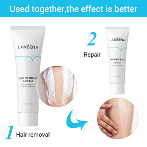 LANBENA Crema Bálsamo para el Cuidado de la Piel de Piernas y Cuerpo, Depilación, Reparación de Tejidos, Envío Gratis - Product Image 2