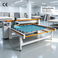 Machine de courtepointe à aiguille unique à grande vitesse CNC Machines de fabrication de courtepointe informatisées Machines à coudre pour matelas à tête unique et à bras long