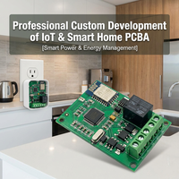 Placa PCBA Profesional para Ensamblaje SMT, Circuito de Control Inalámbrico Zigbee para Hogar Inteligente, Compatible con Dispositivos Alexa y Google Home