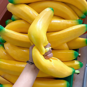 Nuevos Juguetes Antiestrés Extra Grandes y Suaves de Frutas Gigantes Tipo Plátano, Juguetes Sensoriales de TPR de Levantamiento Lento - Product Image 5