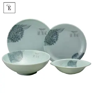 Không thể phá vỡ melamine Bộ đồ ăn Cổ Điển Trung Quốc phong cách tấm bát cho cắm trại cà phê quà tặng cho phòng ngủ hoặc Countertop sử dụng