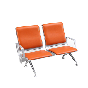 Silla de espera de aeropuerto con almohadilla de espuma Asiento de área pública de hospital de acero - Product Image 2