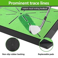 Simulateur de golf à domicile, tapis de détection de trajectoire, tapis de balle d'intérieur, pratique de balançoire de golf en plein air