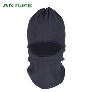 Masque facial en polaire chaud, taille unique, noir et gris foncé, pour hommes, protection pour le cyclisme, utilisation en extérieur en hiver - Product Image 5