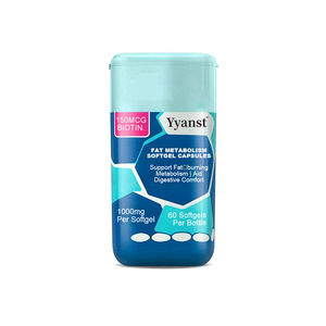 Capsules de biotine en gélule 1000mg 60 unités 150MCG – Soutient le métabolisme normal du corps – Complément nutritionnel quotidien pour adultes - Product Image 1