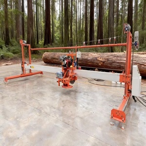 Portable <b>Circular</b> Sawmill Swing Blade Sawmill Mobile Timber Cutting Saw Machine - Product Image 5