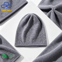 Bonnet tricoté en laine mélangée et cachemire, style streetwear hiver décontracté, personnalisable avec étiquette de logo privé pour promotion et vente en gros