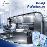 Machine à glace industrielle comestible en cubes 10T 15T 20T 30T pour usine de glace en sacs et de coupelles de glace, certifiée CE ISO