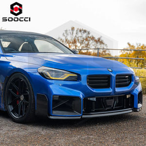 Juego de Conductos de Aire Delanteros Estilo MP de Fibra de Carbono Seca para BMW G87 M2 Coupé, Rejilla M Performance, Kit de Ventilación de Aire, Cubierta de Parachoques, Moldura <span class=keywords><strong>2023</strong></span>+ - Product Image 6