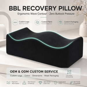 Coussin de siège OEM BBL en mousse à mémoire de forme à récupération lente pour après chirurgie, soutien pour le fessier et la récupération, idéal pour la conduite automobile et l'usage domestique - Product Image 1
