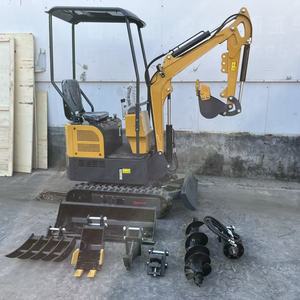 Miniexcavadora de 1 Tonelada en Oferta, con Calefacción en la Cabina para Operación en Invierno, Garantía de un Año - Product Image 6