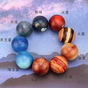Pelotas Antiestrés de Espuma con Forma de Planeta de la Galaxia de 6.3 cm, Juguetes de Pelota Antiestrés de Baloncesto y Fútbol para Niños, Recuerdos de Fiesta Temática Espacial - Product Image 5