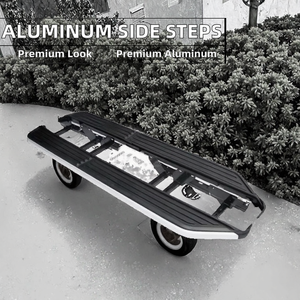 Marchepieds latéraux complets en alliage d'aluminium de haute qualité Star pour <span class=keywords><strong>Discovery</strong></span> <span class=keywords><strong>3</strong></span>/<span class=keywords><strong>4</strong></span> 2013-2016, fixation par vis de luxe - Product Image 2
