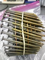Clous pour palettes en fer, tête plate, spirale/lisse/à anneau, qualité industrielle, modèle 1-3 pouces