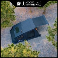 Tente gonflable Goout Springhill 4P Shelter, fort souterrain, une pièce, une salle de bain, camping en plein air, tente pneumatique imperméable Bc