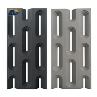 ZGSTONE Gris PU Faux Pierre Mur Artificiel Pierre De Luxe Pu Faux Pierre Un Panneau Un Mur Panneau Mural Décoratif