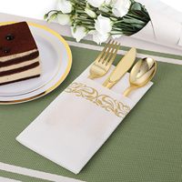 Serviettes Airlaid Personnalisées avec Logo – Offre Spéciale – Serviettes de Table en Papier