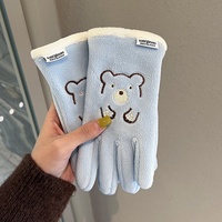 Gants d'hiver pour enfants de 7 à 13 ans, résistants au froid, en plumes de poulet, longueur poignet, pour garçons et filles, résistants au gel