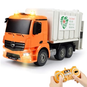 <span class=keywords><strong>Camion</strong></span> à ordures télécommandé DOUBLE E E560-003, jouet de <span class=keywords><strong>camion</strong></span> de recyclage électrique 2.4G avec déchets pour enfants - Product Image 6