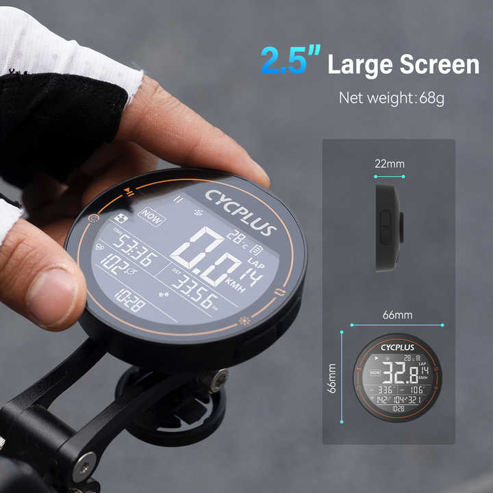 デジタルスマートバイクスピードメーターサイクリングGPS 