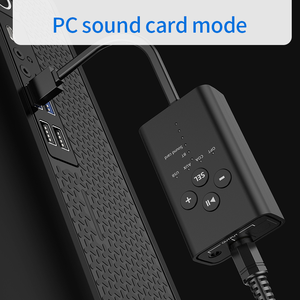 Récepteur R30 Bluetooth 5.2 BT Adaptateur audio sans fil USB coaxial <span class=keywords><strong>optique</strong></span> AUX avec fonction <span class=keywords><strong>carte</strong></span> <span class=keywords><strong>son</strong></span> - Product Image 5