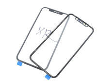 Verre d'écran avant avec cadre et film OCA 3-en-1 pour iPhone X XS Max XR 11 11 PRO 12 12 13 14 15 16 17 17PM – Verre avec OCA